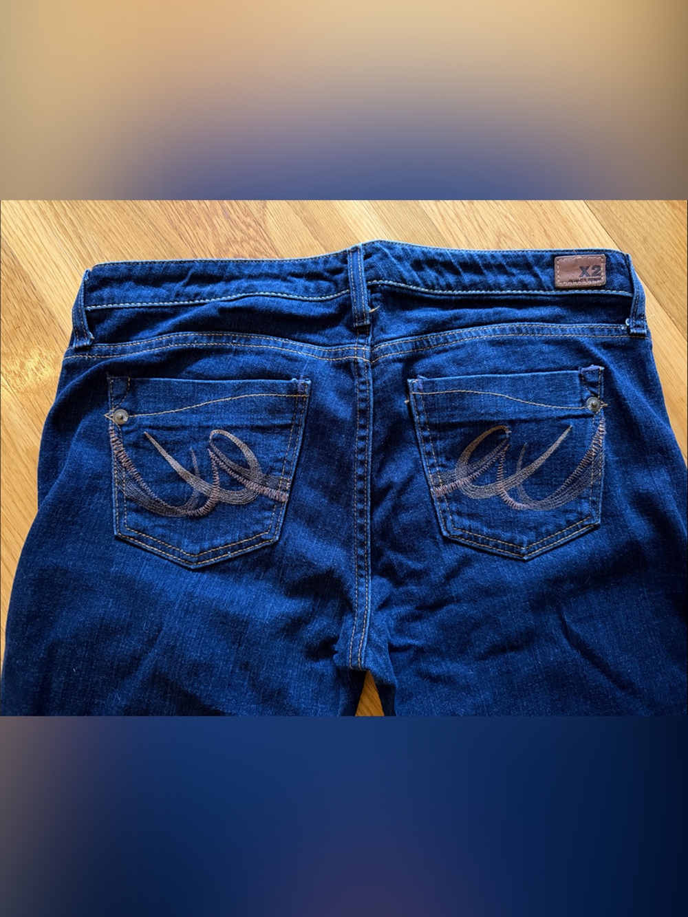 Express Ultra Low Rise Skinny Leg Jeans - Picture 3 of 5
